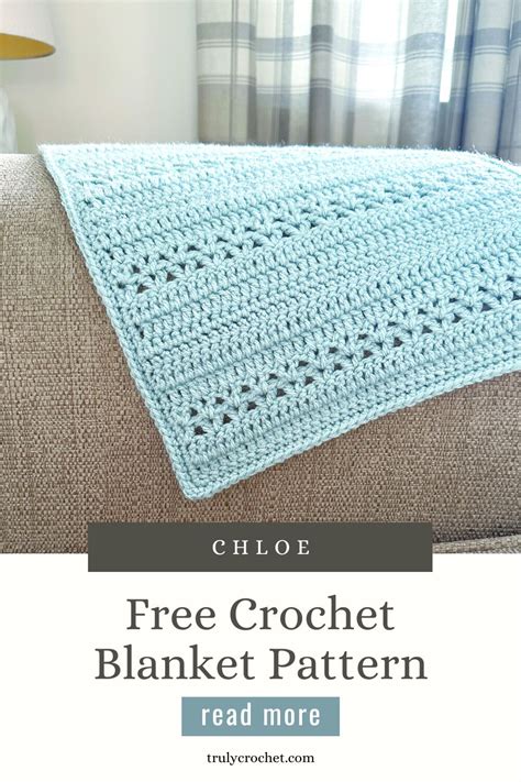 chloe blanket|Chloe Blanket – Free Crochet Pattern.